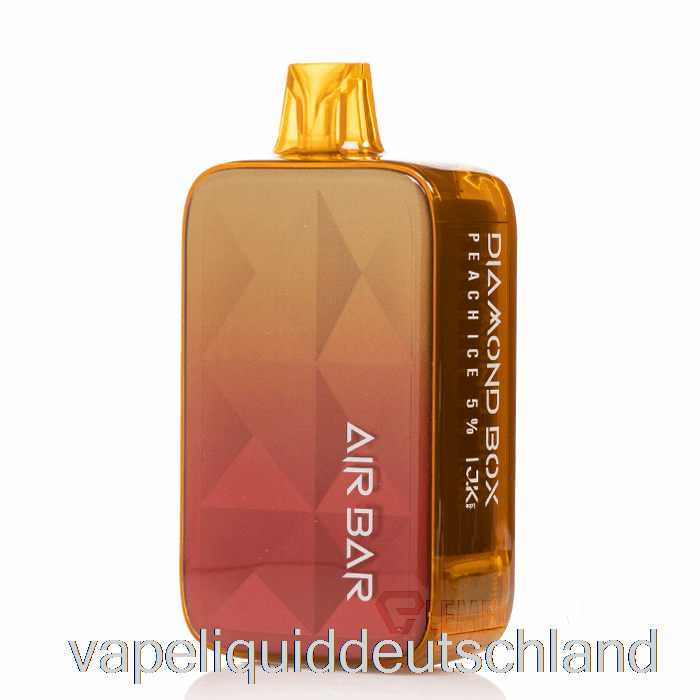 Air Bar Diamond Box 20000 Einweg-Peach-Eis-Vape-Flüssigkeit